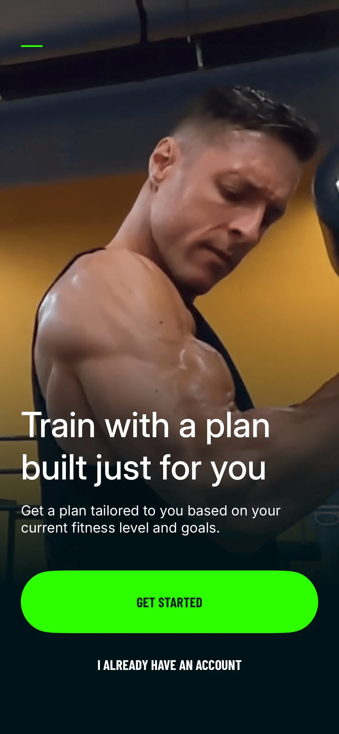 Befit: pantalla 2