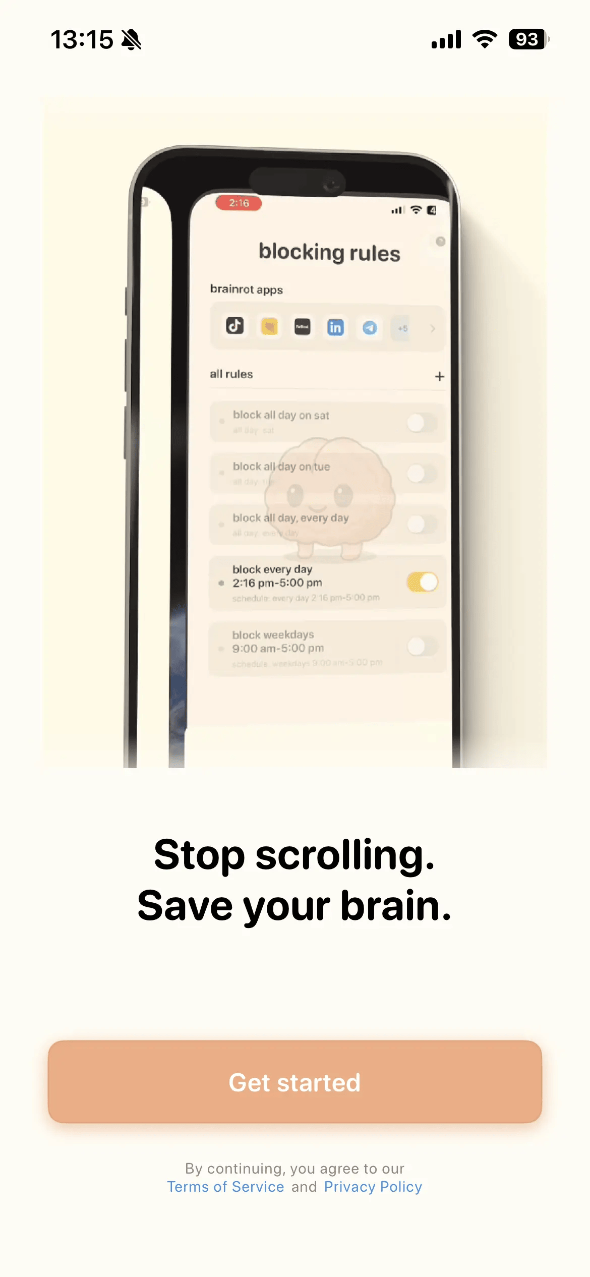 Brainrot: pantalla 1