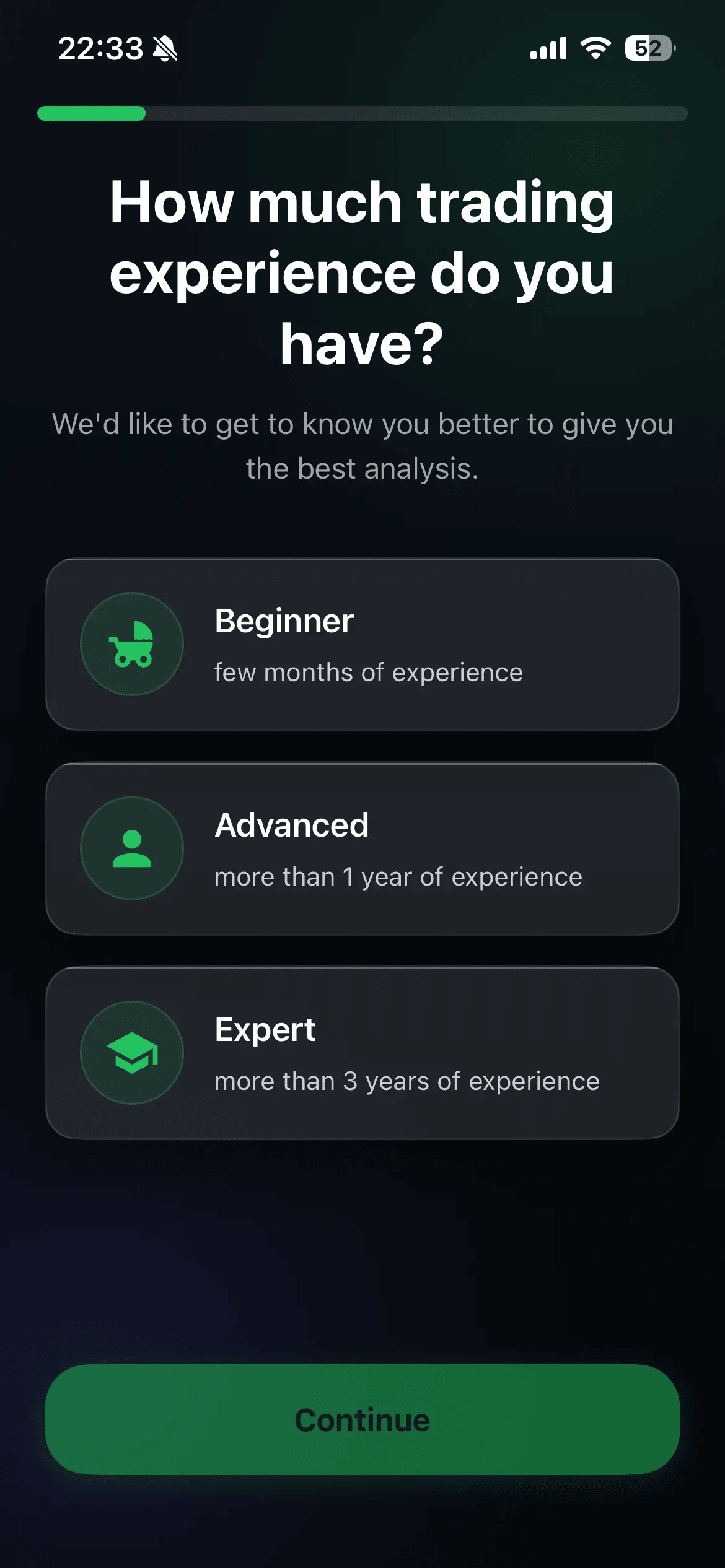 ChartDetector AI: pantalla 2