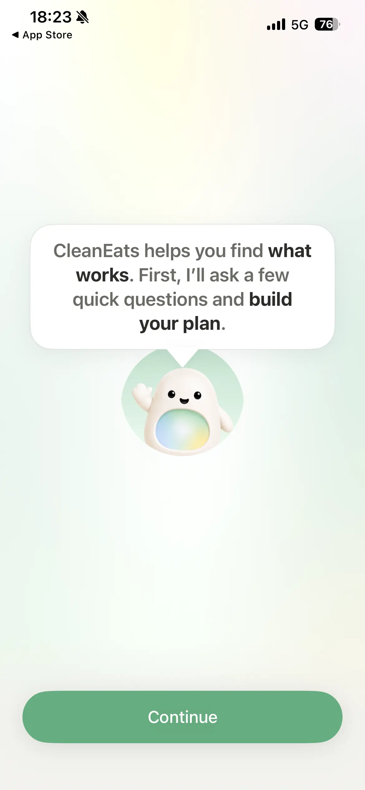CleanEats: pantalla 2