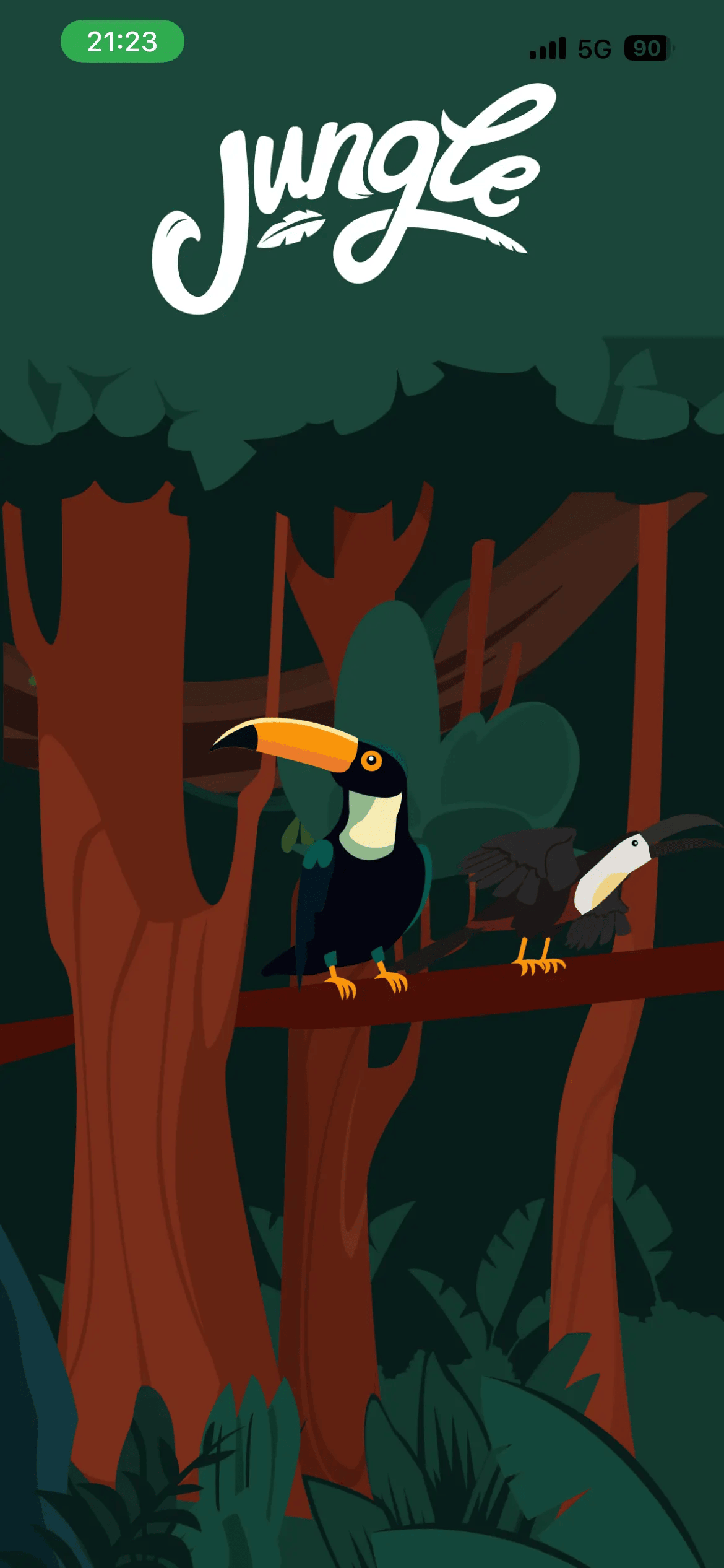 Jungle: pantalla 1