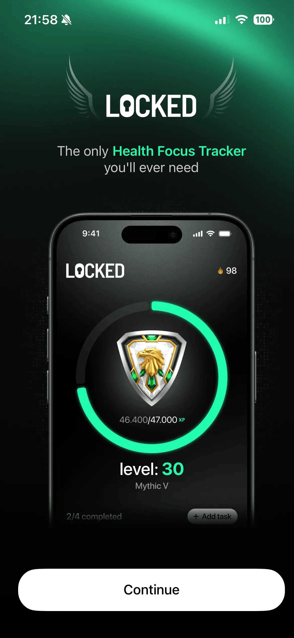 Locked: pantalla 2
