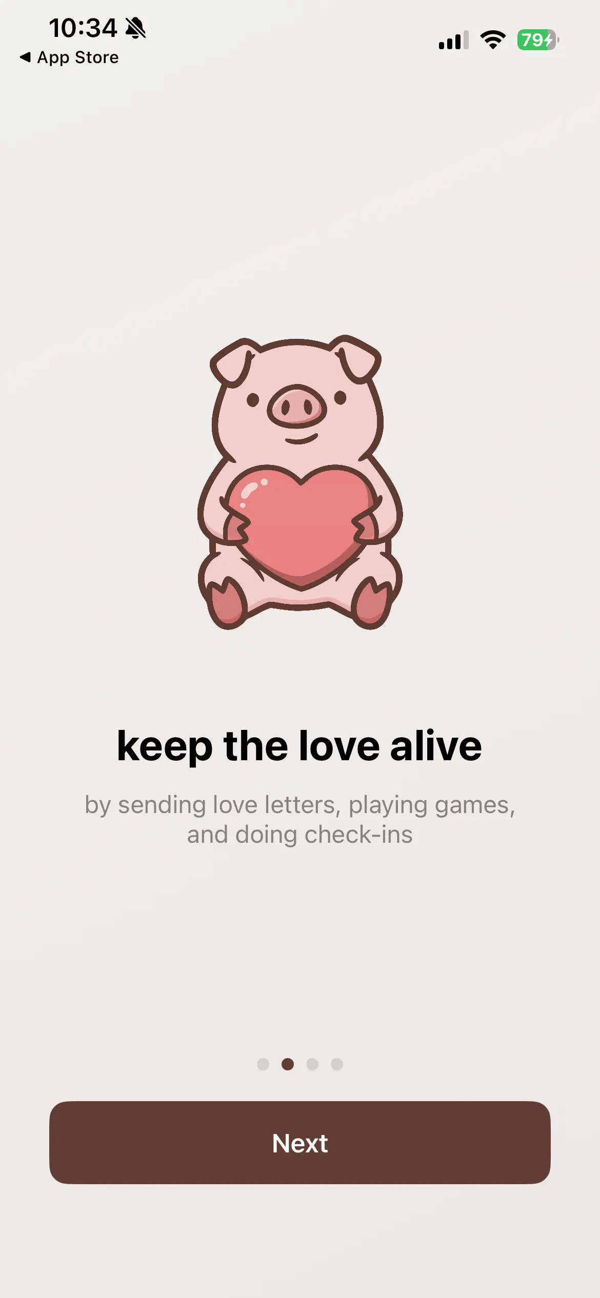 Lovelee: pantalla 1