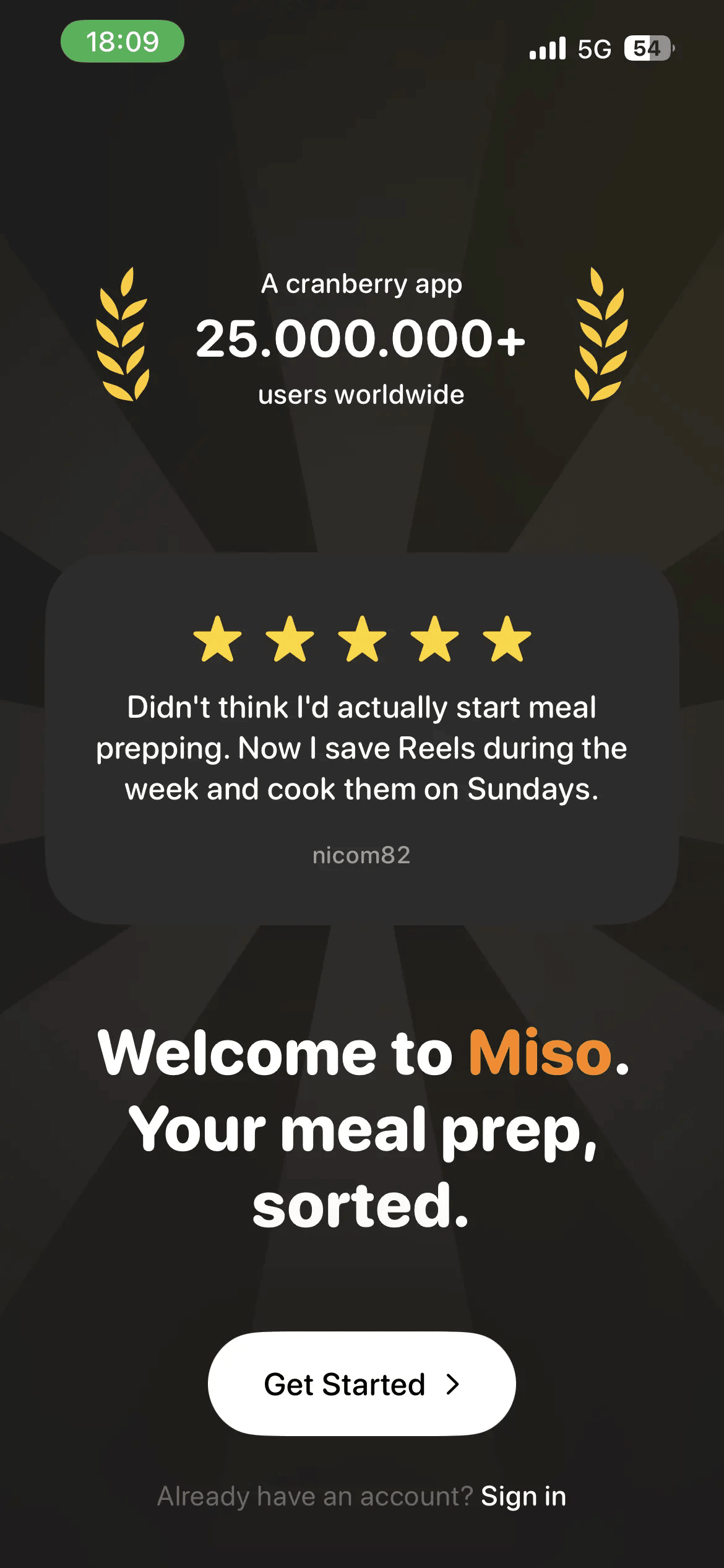Miso: pantalla 1
