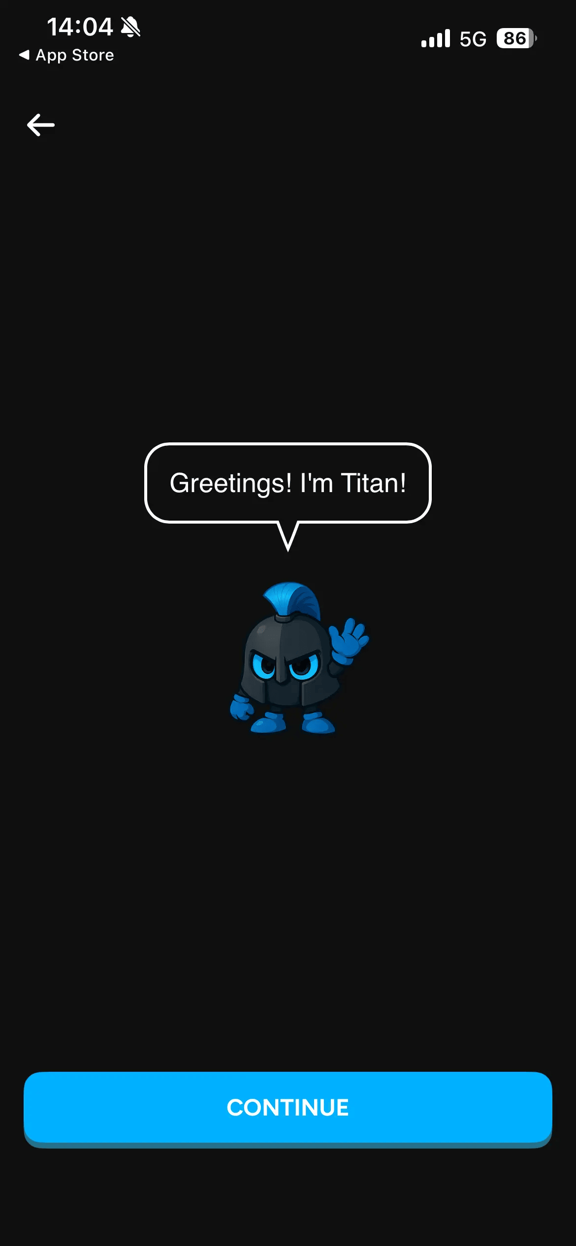 Runify: pantalla 2